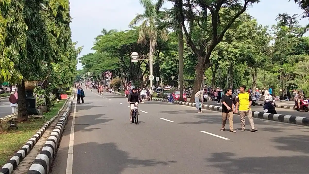 Jalan Tegar Beriman Bogor Car Free Night Malam Tahun Baru, Cek Skema Lalin dan Kantung Parkirnya!