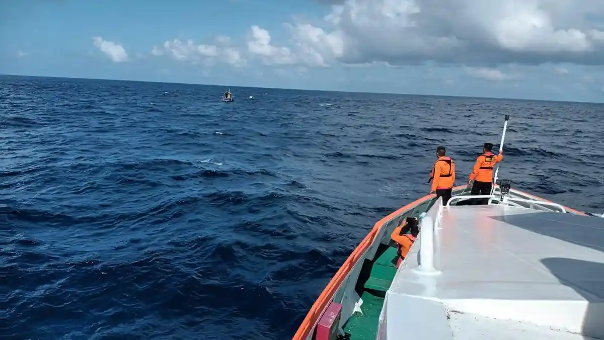 2 Nelayan Minsel Terombang-ambing di Tengah Laut Selama 2 Hari, Basarnas Manado Sempat Kesulitan