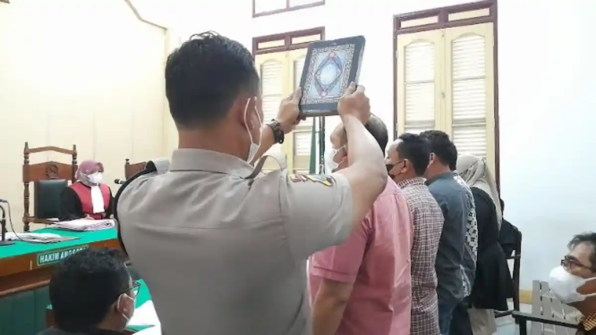 ASN KPU Sergai Ngaku Terima Uang Belasan Juta dalam Sidang Dugaan Korupsi Dana Hibah Pilkada 2020