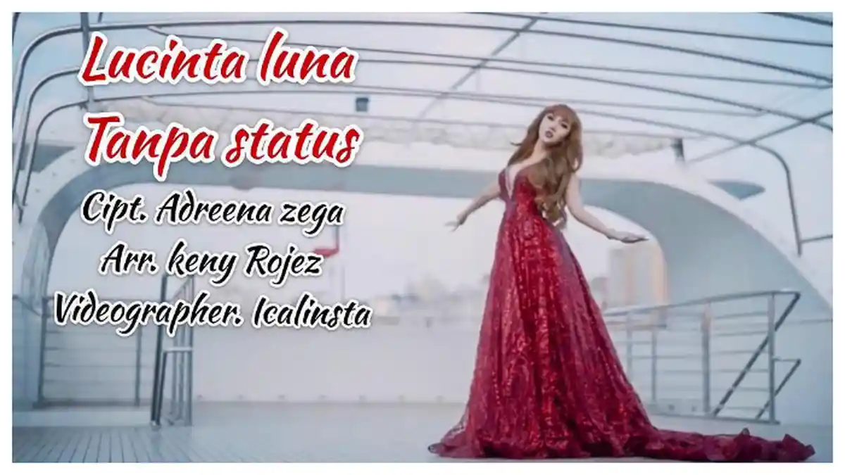 Lagu 'Tanpa Status' Lucinta Luna Masuk Trending Nomor 1 di YouTube, Berikut Lirik dan Video Klipnya
