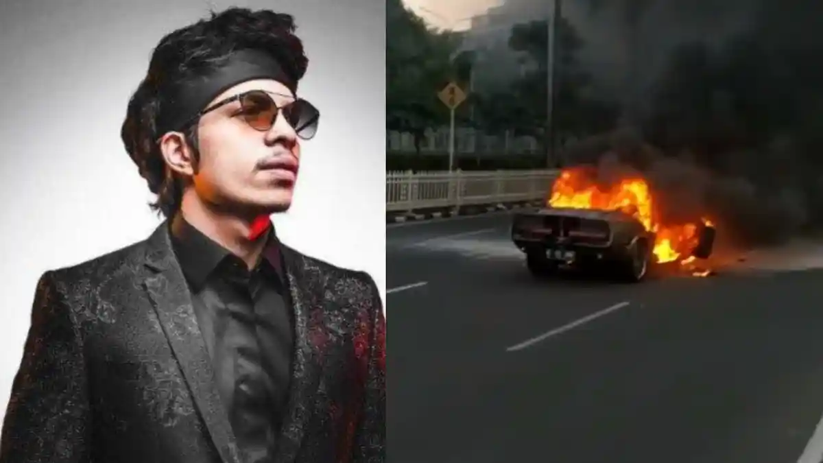 Mobil Mewah Terbakar Disebut Milik Atta Halilintar, Suami Aurel Akhirnya Buka Suara: 'Stay Safe'