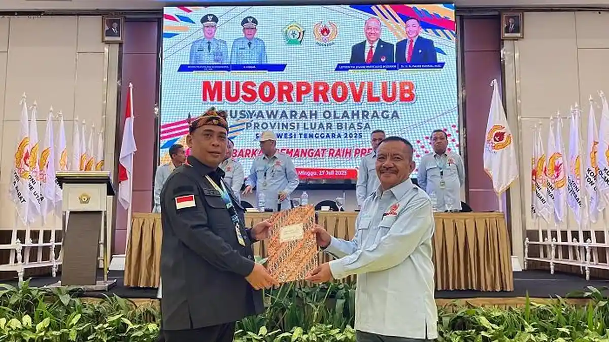 Andi Ady Aksar Terpilih Aklamasi Ketua KONI Sulawesi Tenggara, Punya Program Bapak Angkat Cabor