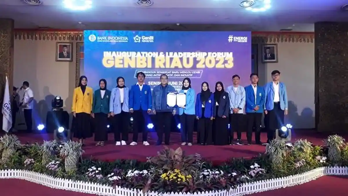 Kepala Perwakilan BI Riau Kukuhkan GenBI