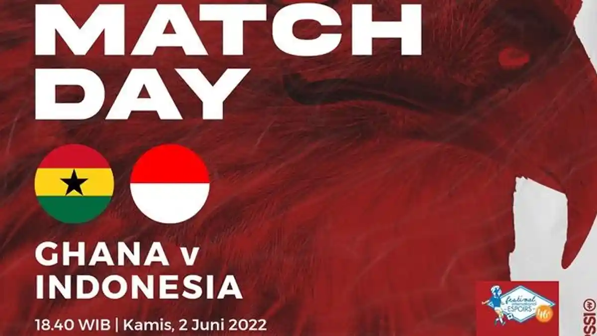 Seru! Tonton Live Streaming RCTI Timnas U 19 Hari Ini dan Cek Jadwal Tim Nasional Indonesia vs Ghana