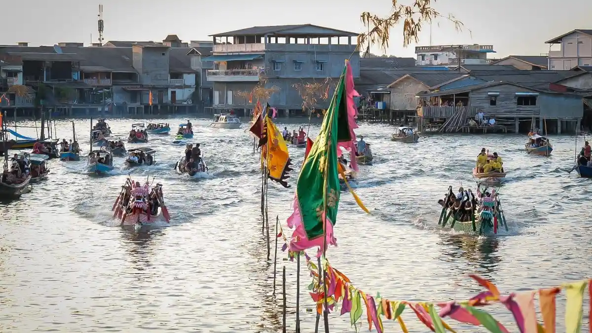 ATRAKSI Perahu Naga di Tanjungpinang, Tradisi Warga Tionghoa Pemikat Minat Wisatawan