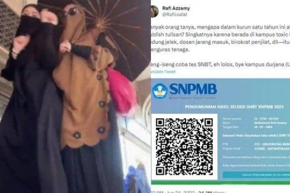 VIRAL TERPOPULER: Penyanyi Bikin Konten Joget di Tanah Suci - Mahasiswa Ejek UMM Dipanggil Rektor