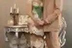 Gisel dan Gading Fitting Baju Pengantin