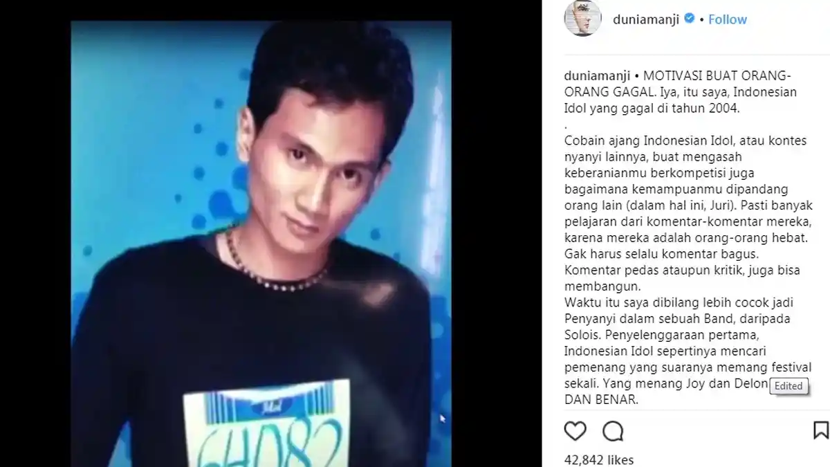 Cuma Muncul 2 Detik dan Tereliminasi Indonesian Idol, Curhat Anji Berurai Air Mata