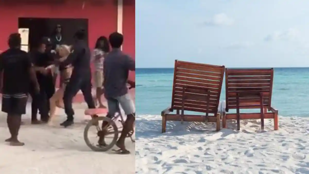 Pakai Bikini Saat Kunjungi Pantai di Maldives, Turis Bule Ini Ditangkap Polisi