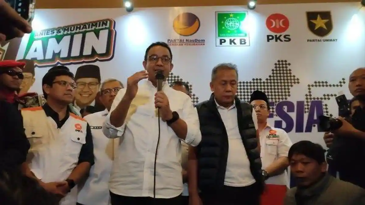 DPT Pemilu 2024 Dijebol Hacker, Anies Tunggu Penjelasan Resmi KPU