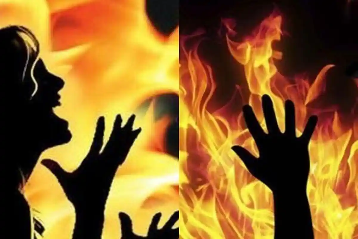 ASTGAHFIRULLAH, Teganya Suami Ini Bakar Anak dan Istrinya, Tak Menyesali, Sesumbar Tak Takut Dicekal