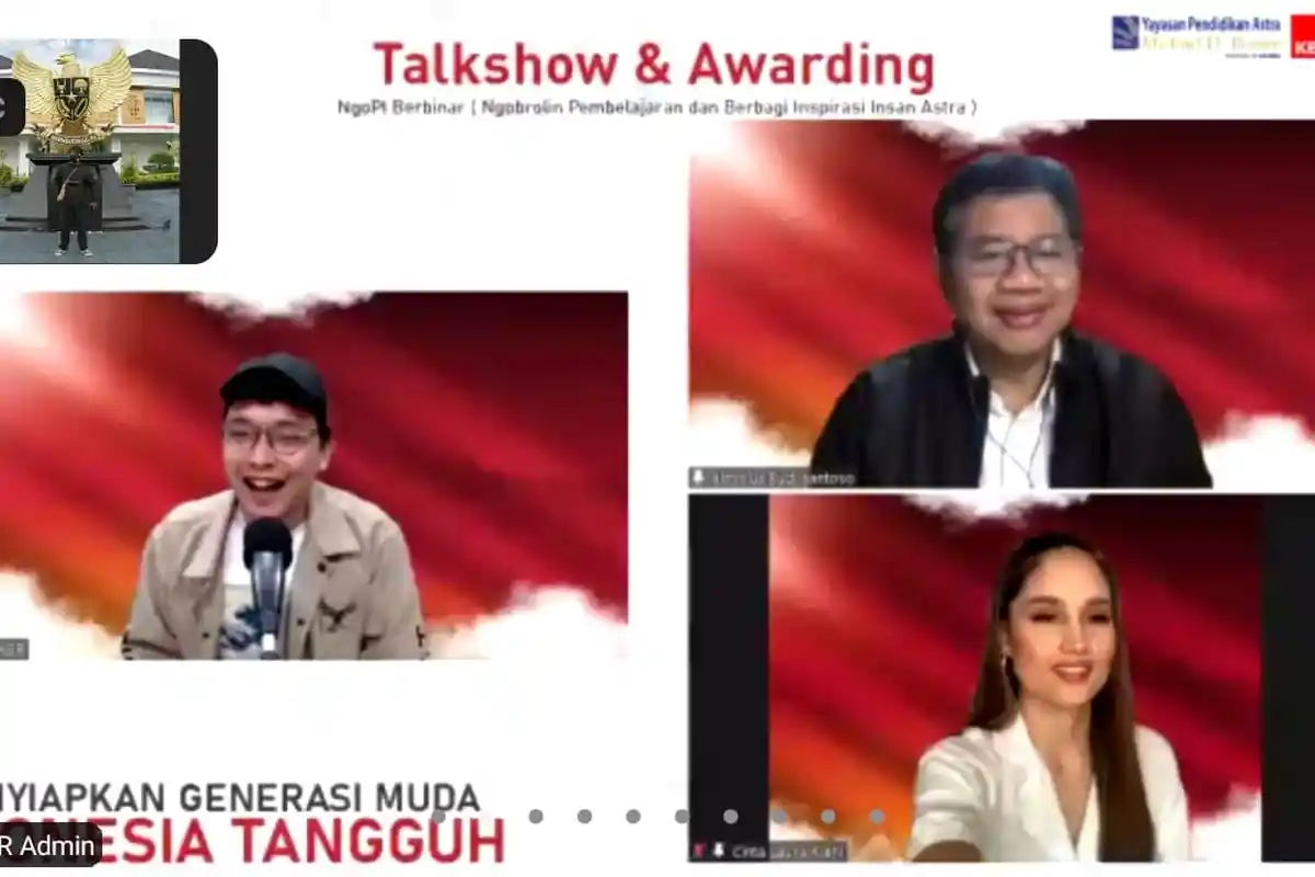 Sambut Sumpah Pemuda, YPA-MDR Hadirkan Cinta Laura di Talkshow dan Awarding NgoPi Berbinar