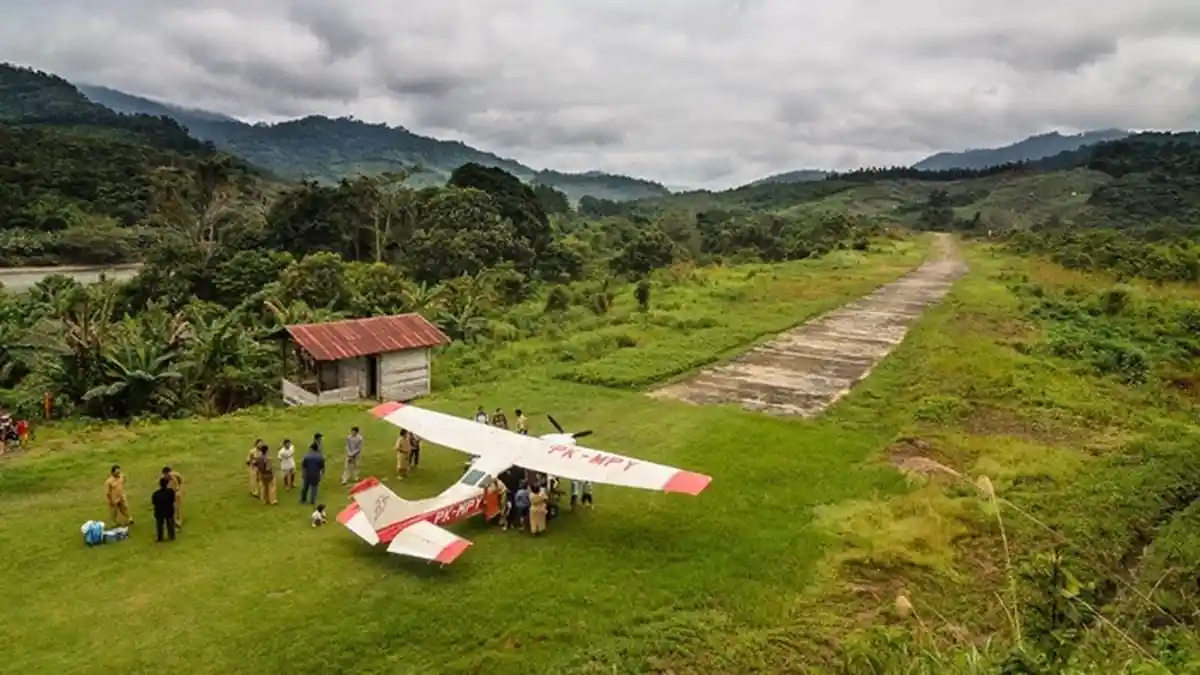 Dinas Perhubungan Kaltara Fokus Kembangkan Lapangan Terbang Pujungan
