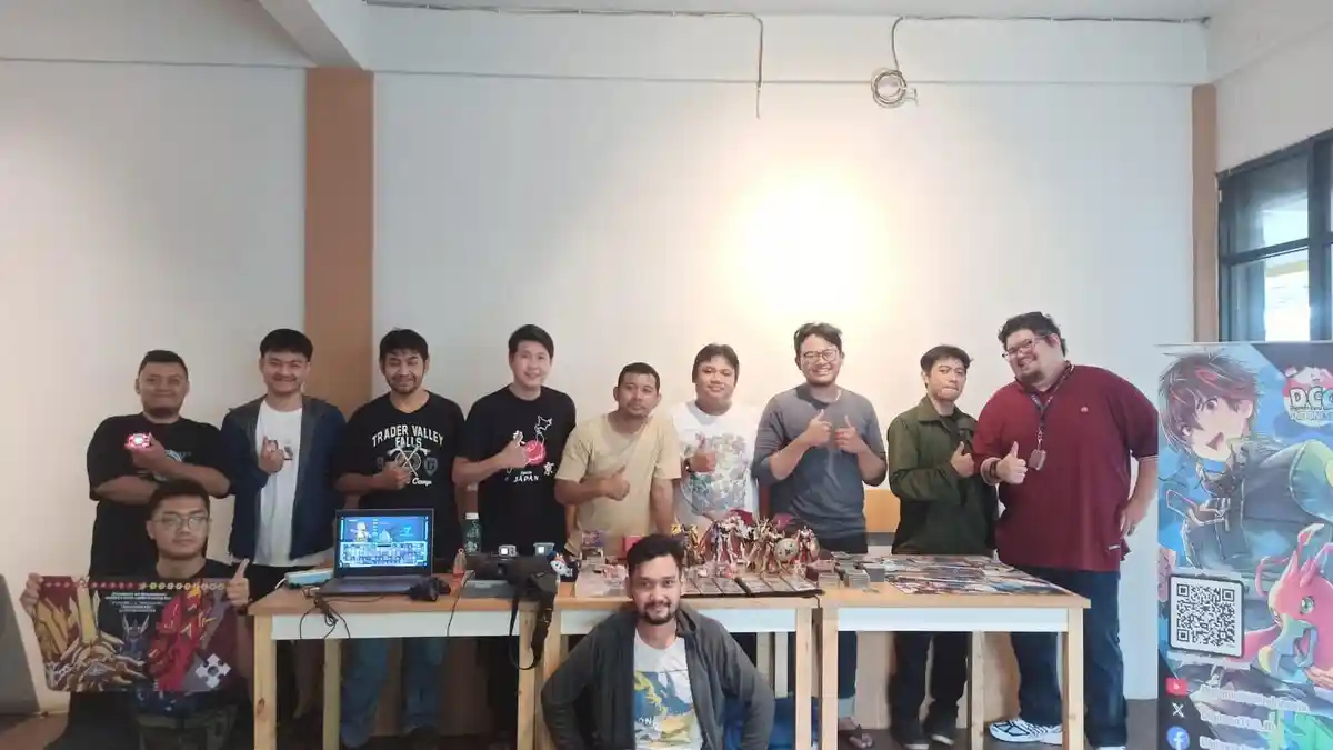 DIGI-IN 2024: Gathering Komunitas Digimon Indonesia Region Bekasi di Junichi Resto