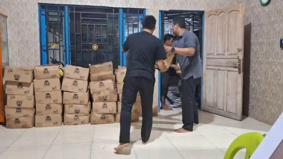 Sempat Tertunda, Gerakan Pangan Murah di Rawajitu Utara Mesuji Kembali Digelar