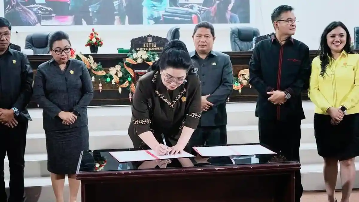 DPRD Minahasa Gelar Rapat Paripurna Penutupan dan Pembukaan Masa Persidangan Tahun 2024