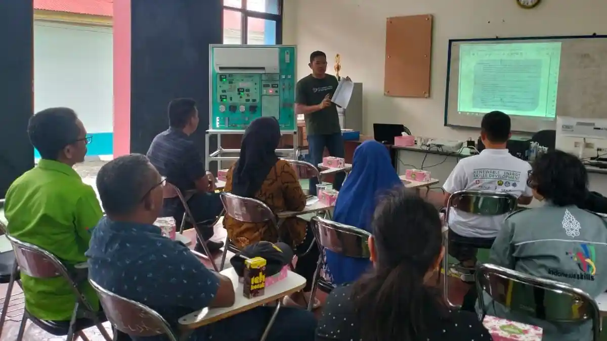 Bersama Mitigasi Perubahan Iklim, BPVP Ternate Lakukan Pelatihan Instalasi dan Alat Peraga