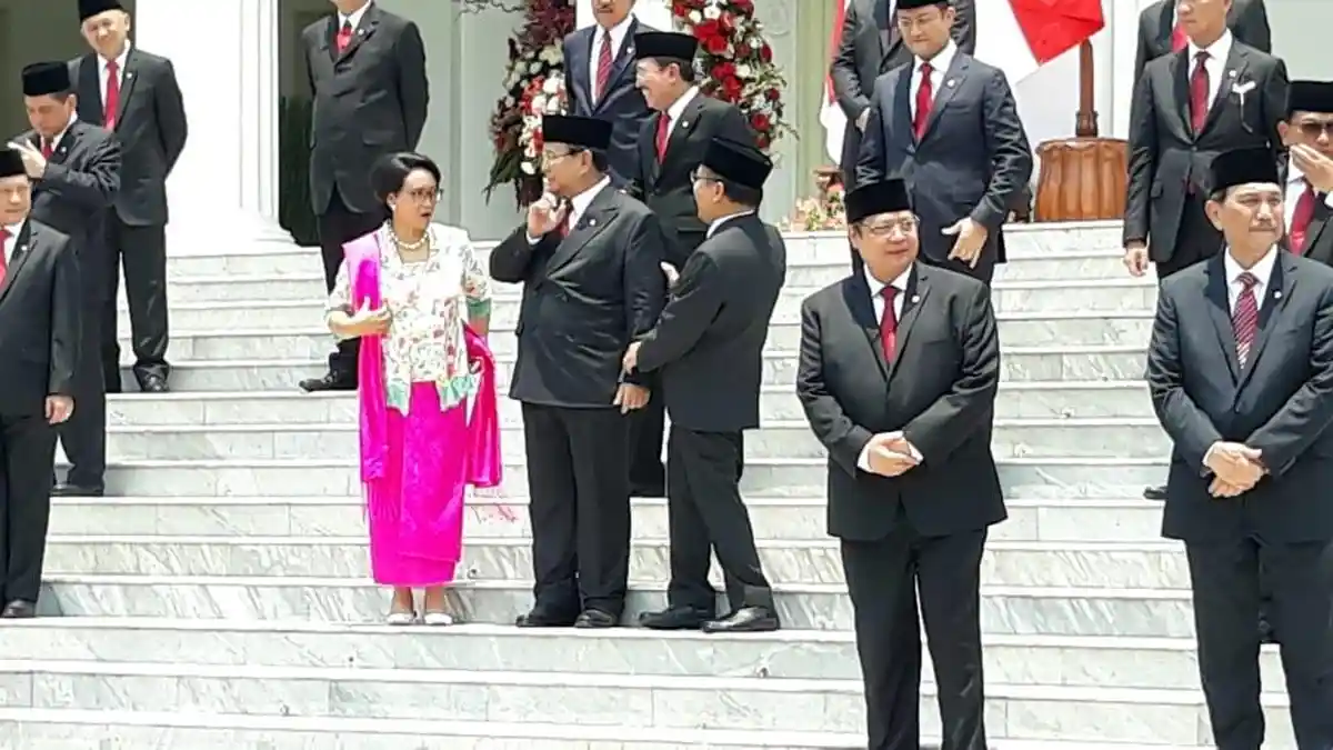Jadi Sosok Paling Disorot, Begini Keakraban Menhan Prabowo dengan Menlu Retno Marsudi dan Pratikno