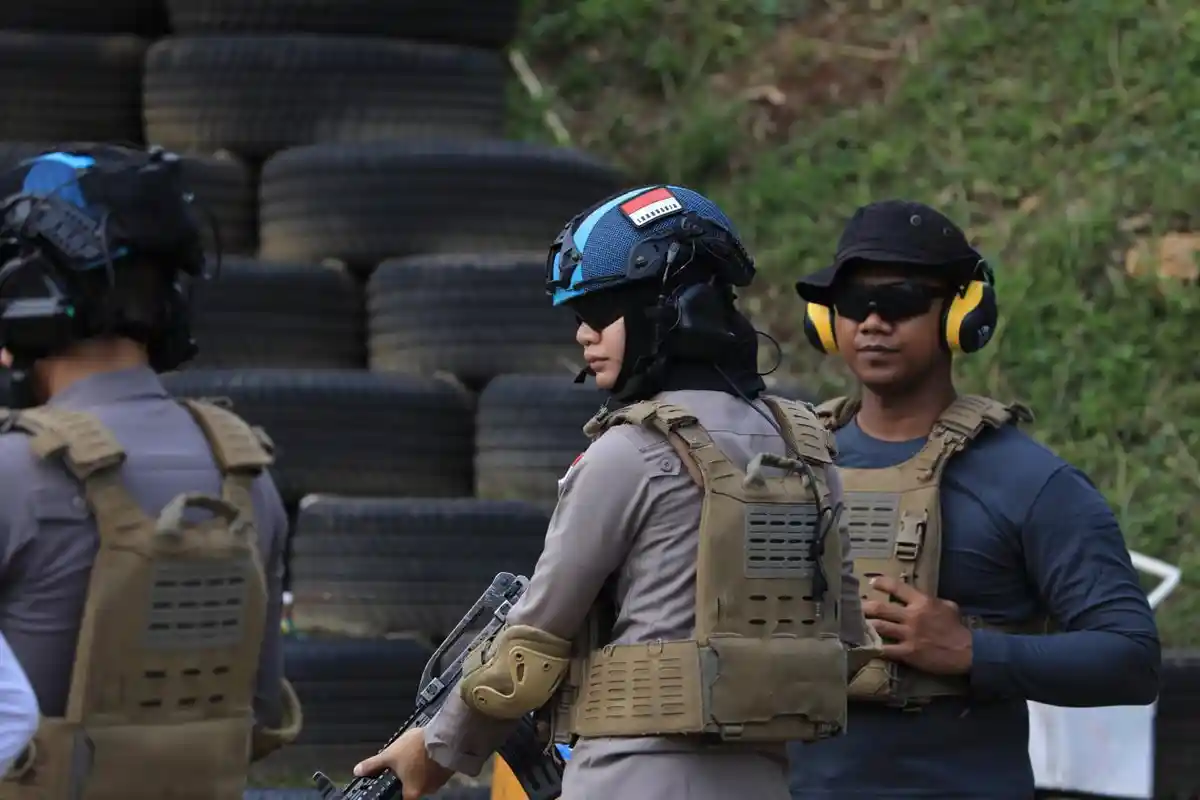 Sosok Polwan Polres Tuban Ditugaskan Kapolri dalam Misi Perdamaian di Afrika Selatan