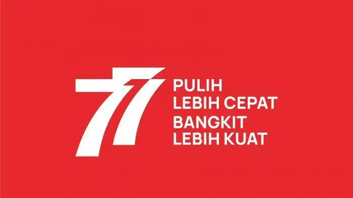 LINK Download Logo HUT RI ke-77 Resmi Format JPEG, PNG, PDF, dan Vektor