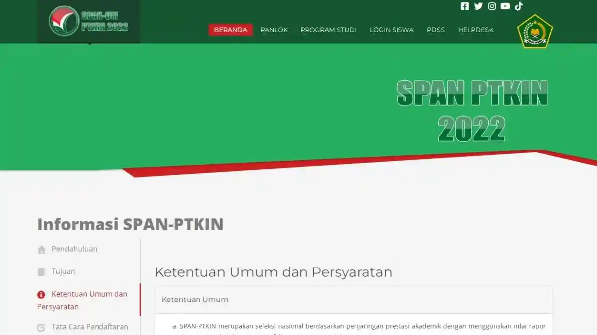 Cara Daftar SPAN PTKIN 2022, Syarat dan Jadwal Seleksi Lengkap