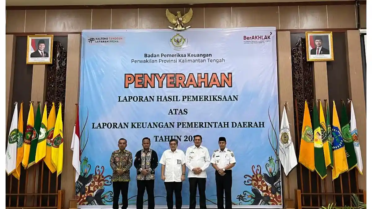 BPK Kalteng Serahkan LHP 2024, Barito Timur dan Seruyan Raih Opini WTP