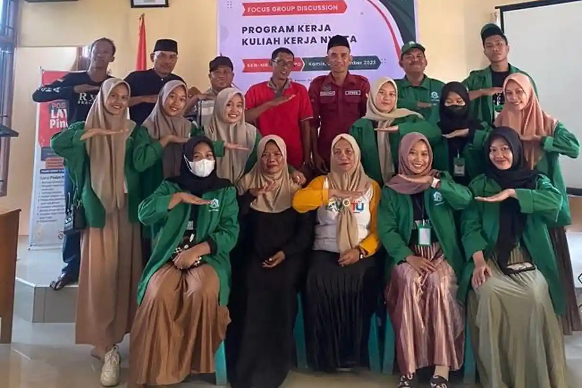 Mahasiswa KKN IAIN Palopo Gelar FGD di Desa Mandiri Lutim, Ada Program Sosialisasi Pra Nikah