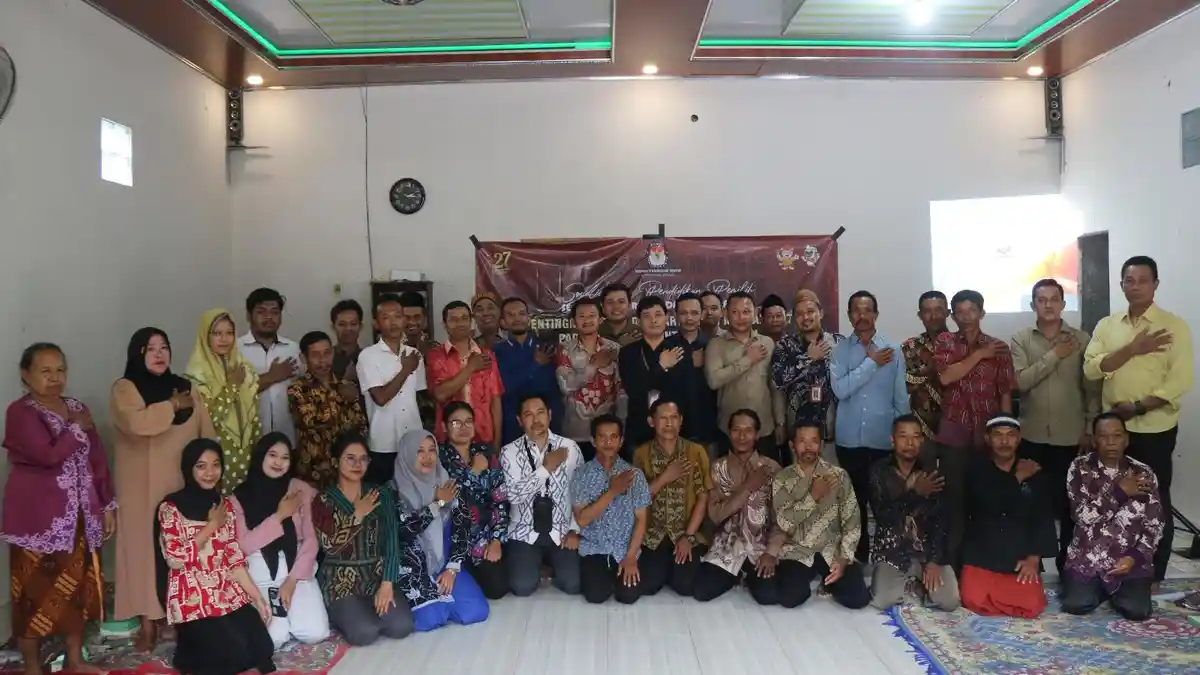 KPU Jepara Sosialisasikan Pilkada ke Masyarakat Pegunungan Terpencil