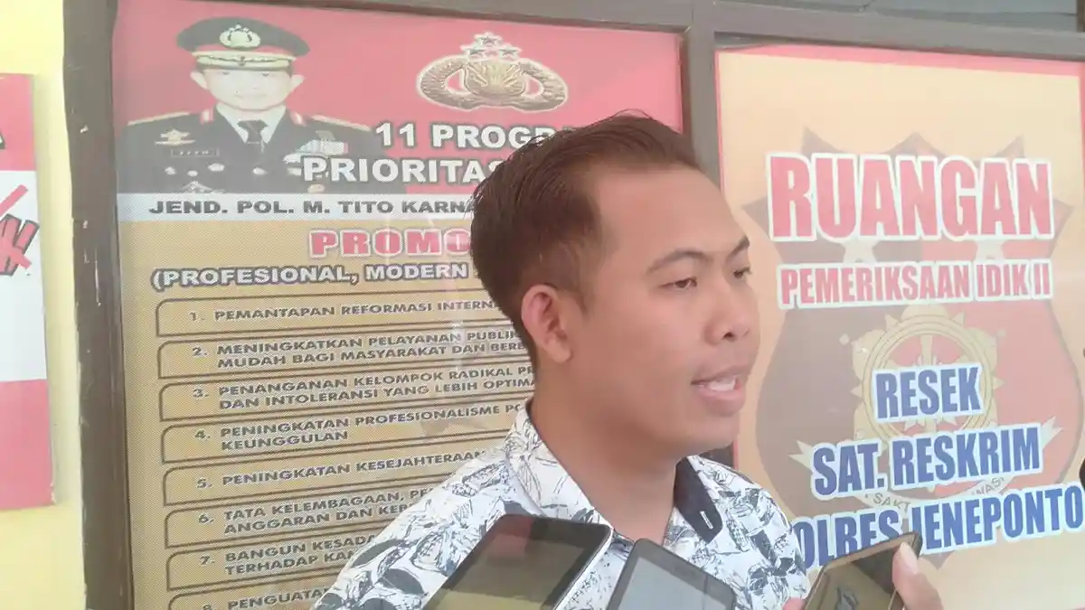 Cium Stafnya, Kadis Koperasi Jeneponto Ditetapkan Tersangka