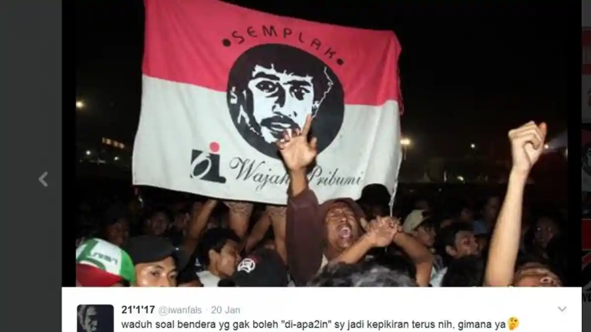 Iwan Fals Jadi Khawatir Ada Bendera Merah Putih Bergambar Dirinya