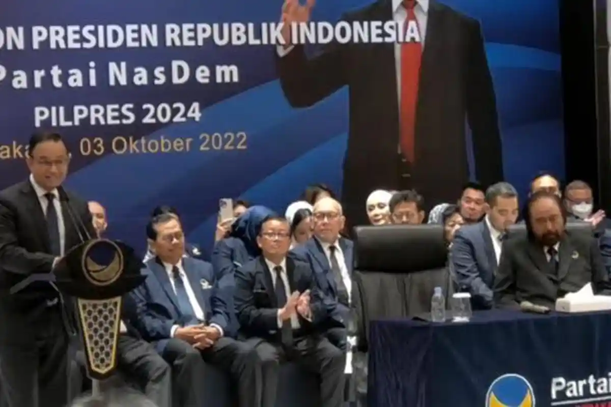 Ini Kata Anies Baswedan Setelah Dipilih Partai Nasdem Menjadi Calon Presiden