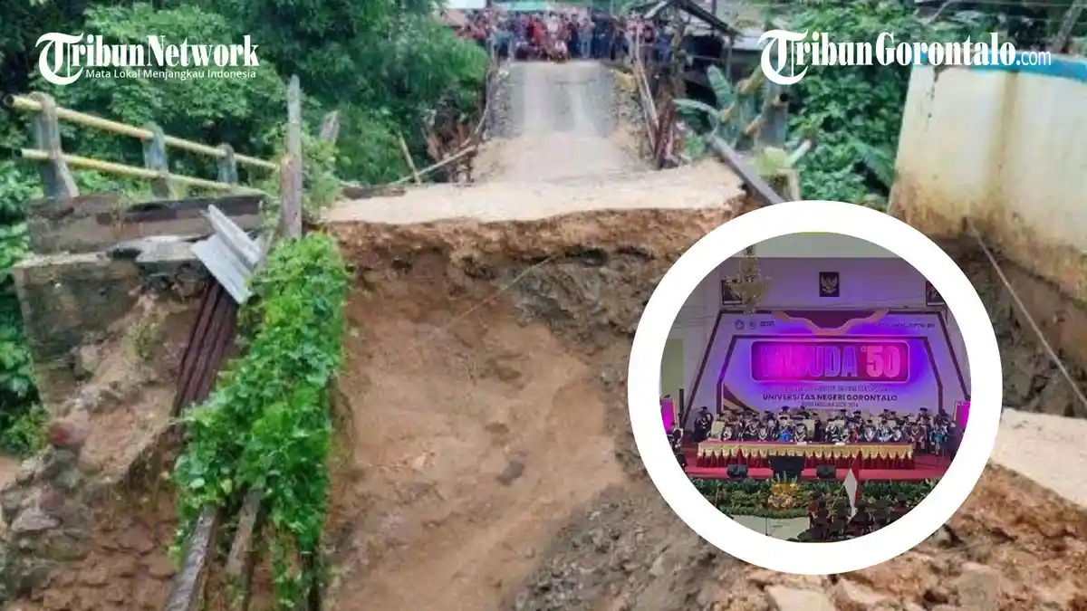7 Berita Populer Gorontalo Hari Ini Kamis, 27 Juni 2024: Jembatan Ambruk-Korban Banjir Butuh Bantuan