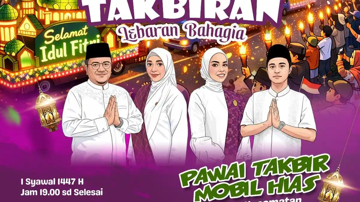Meriahkan Malam Takbiran, Pemkot Jambi Ajak Warga Ikut Pawai Mobil Hias