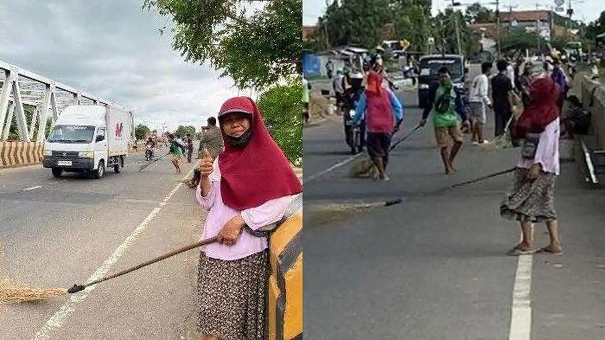 Alasan Maskirah Jadi Penyapu Koin di Jembatan Meski Sudah Dilarang: Namanya Orang Enggak Mampu