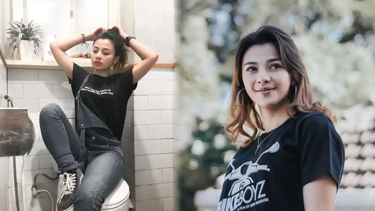 Copet Cantik Preman Pensiun, Delisa Sukses Bawakan Hits Lady Rocker Indonesia