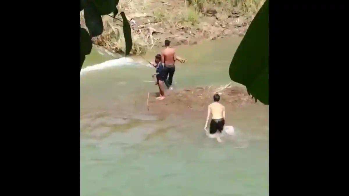 Seorang Bocah Tewas Tenggelam Di Sungai Cimeneng Bantarsari Cilacap, Pamit Mancing