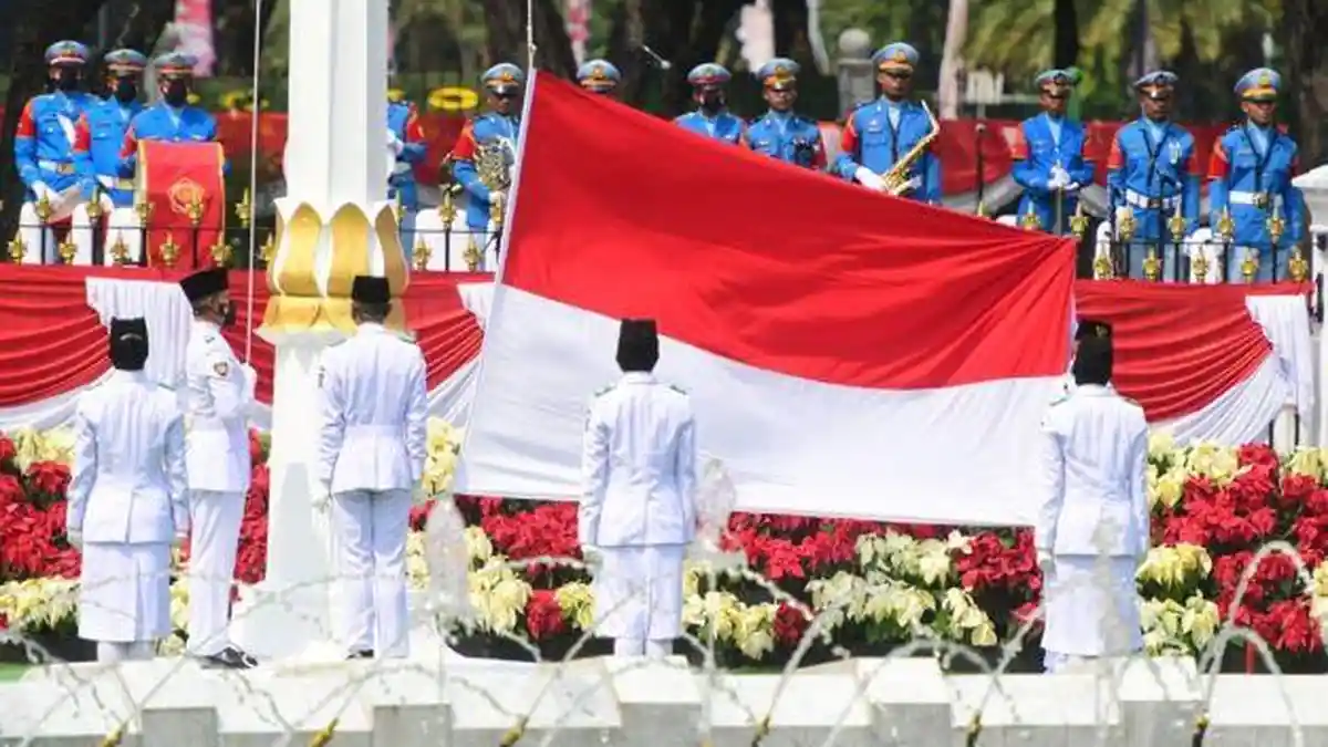 Upacara Peringatan Detik-detik Proklamasi HUT ke-76 RI