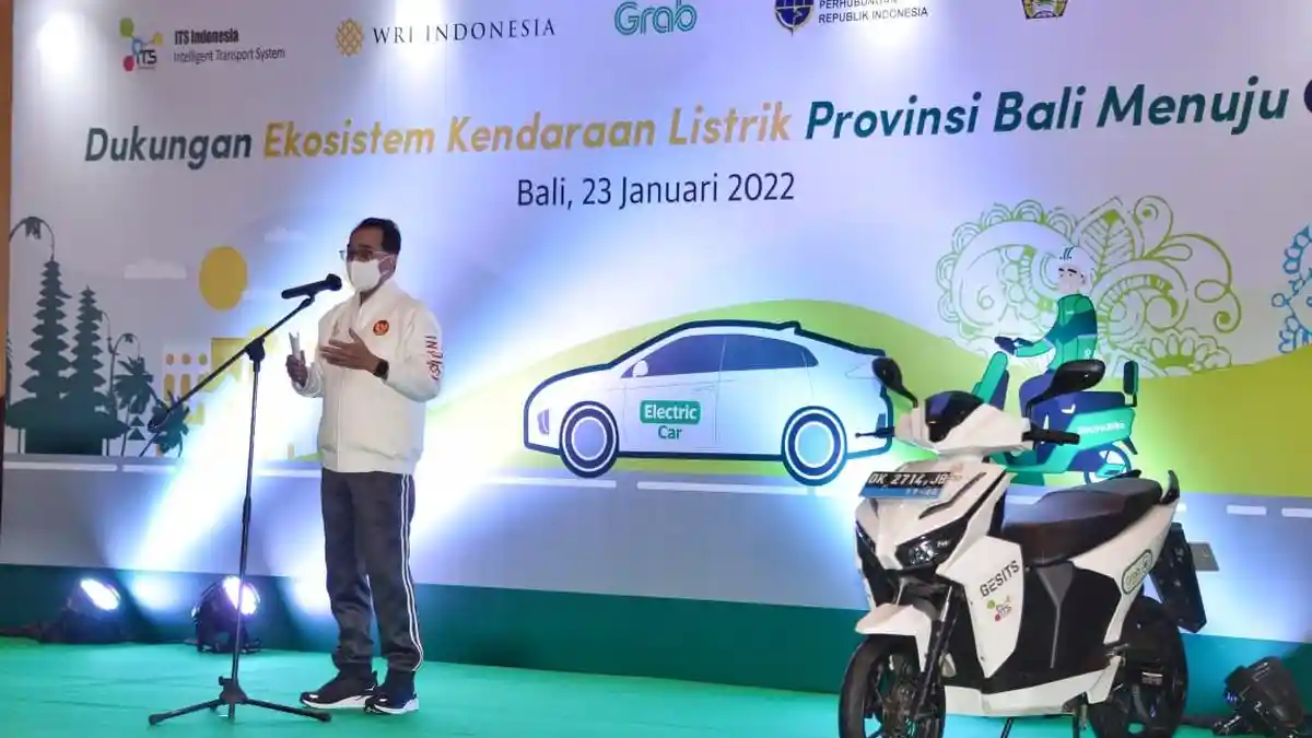 Jelang G20, Kemenhub Dorong Percepatan Ekosistem Kendaraan Listrik