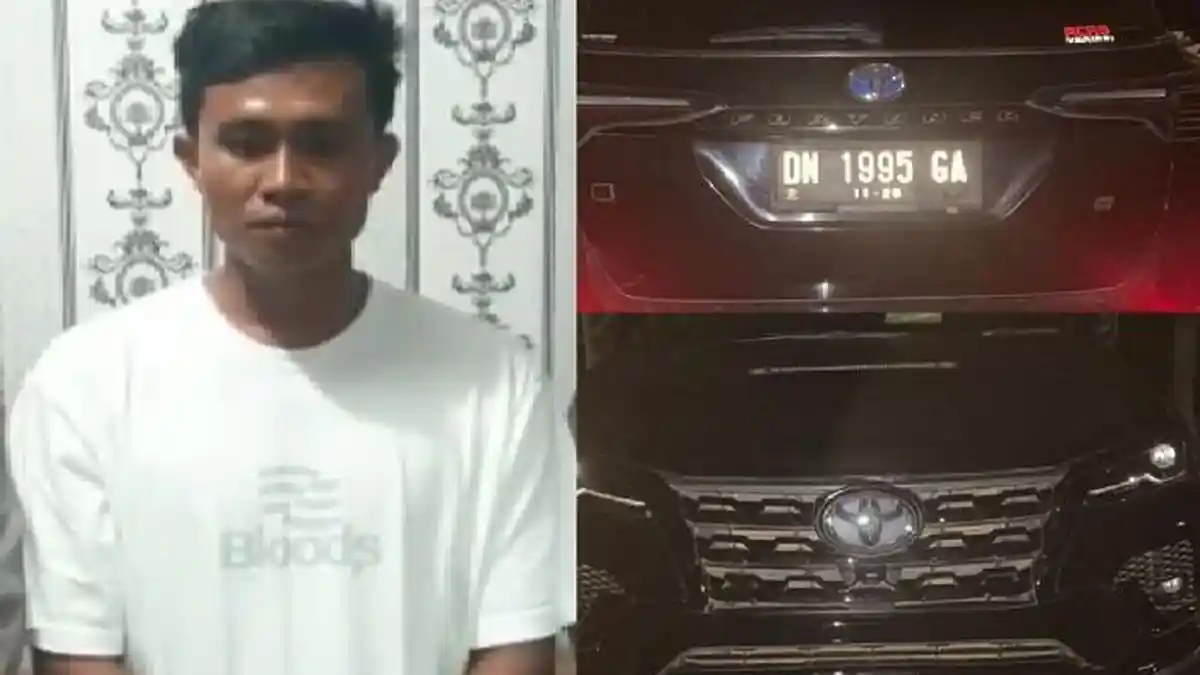 Dari Morowali Niat Hati Libur Lebaran di Kendari, Sopir Fortuner Terlibat Kecelakaan Sempat Kabur