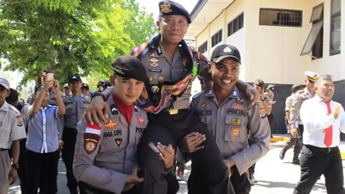 Bertugas Selama Dua Tahun Lebih, Kapolres TTU AKBP Rishian Krisna Budhiaswanto Resmi Diganti