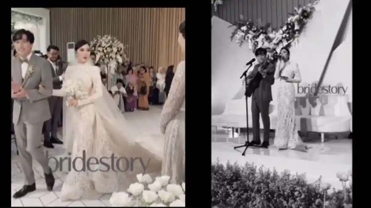 Video Suasana Resepsi Isyana Sarasvati dan Rayhan Maditra, Sempatkan Duet Bareng di Pelaminan!