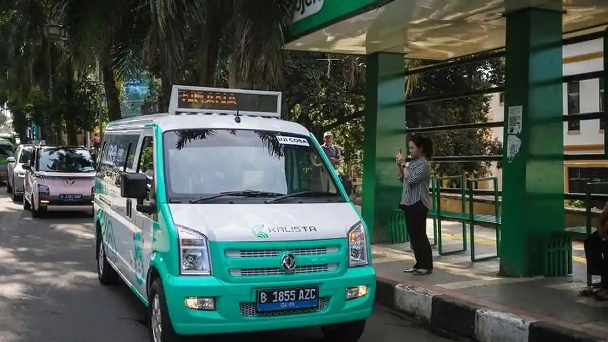 Nasib 5 Angkot Listrik di Kota Bogor, Sulit Beradaptasi di Jalur Macet