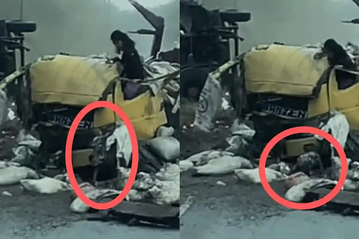 Detik-detik Bayi Selamat dari Maut: Merangkak Keluar dari Kecelakaan Truk di Jalinsum Lampung Timur