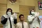 Gelar Barang Bukti OTT Pejabat Bakamla