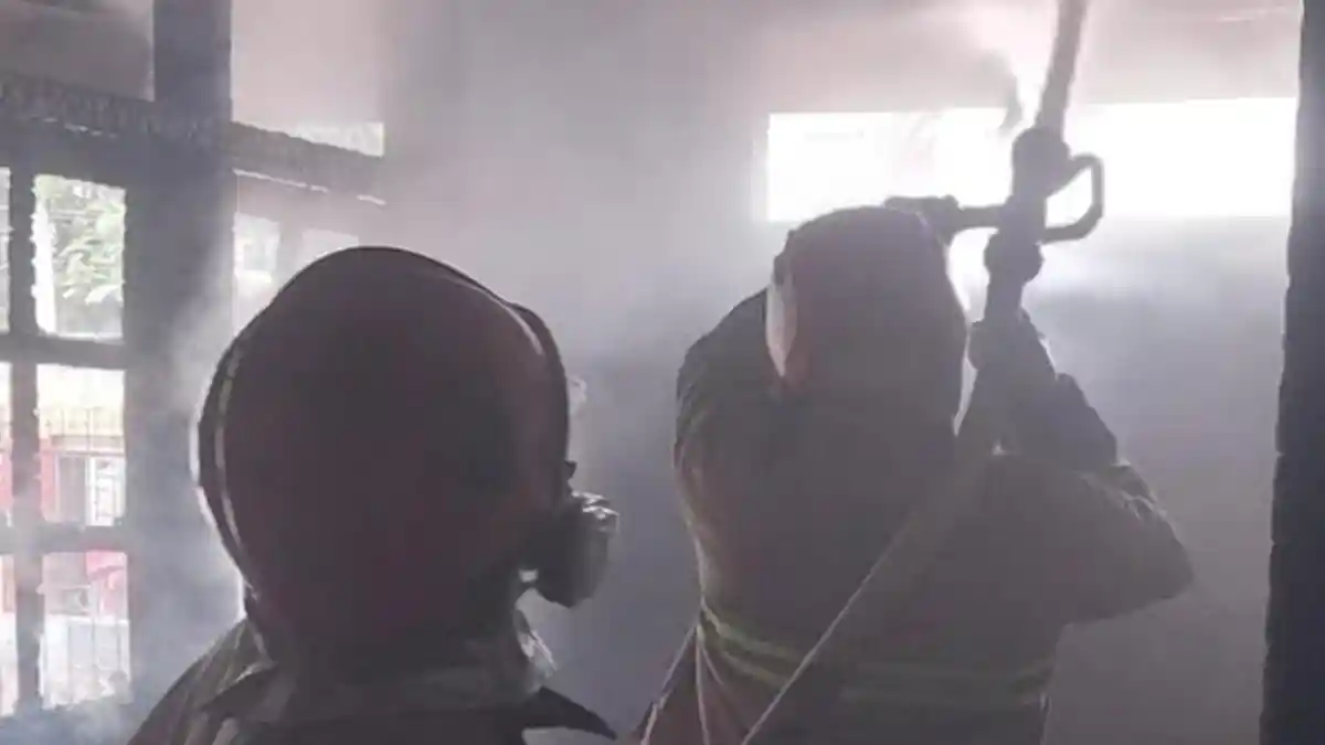 Rumah Warga Kanigoro Blitar Terbakar, Kerugian Capai Rp 50 Juta
