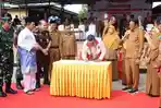 Badan Kesbangpol Kepri MoU bersama Para Kepala Sekolah SMA/SMK dan MAN di Kepri