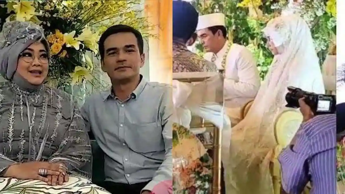 Senyum Semringah Teddy Syach Nikahi Gadis Muda, Lepas Duda di Usia 48 Tahun