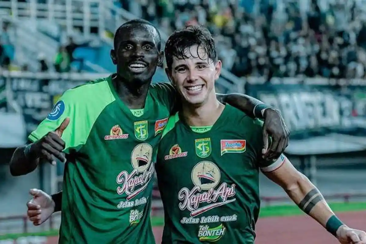 Terimakasih Tuhan ! Ungkapan Bruno Moreira Setelah Cetak Gol Untuk Persebaya Saat Lawan PSBS Biak
