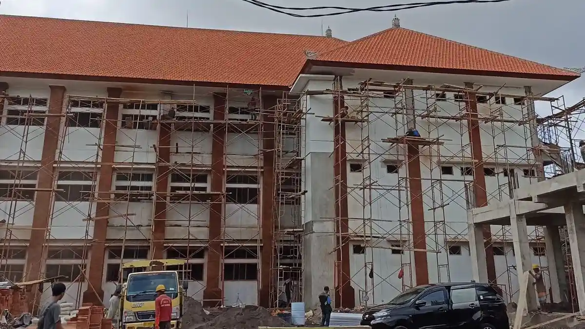 SMPN 17 Denpasar Bali Mulai Dibangun, Anggaran Rp 40 Miliar Lebih