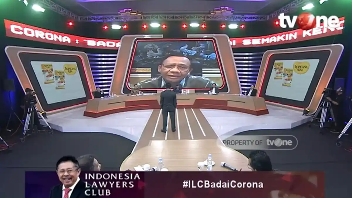 Di ILC Mahfud MD Bicara Hubungannya dengan Anies Baswedan, Tak Tutupi Adanya Perdebatan